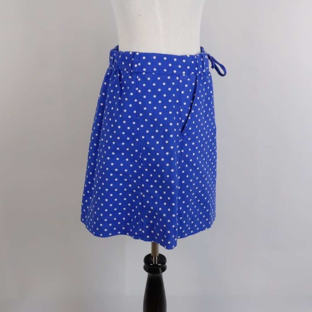 J. Crew Factory Linen Blend Drawstring Dot - Picture 7 of 9